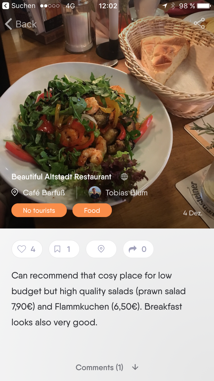 Cafe Barfuß in Marburg - recommended from one of our experts